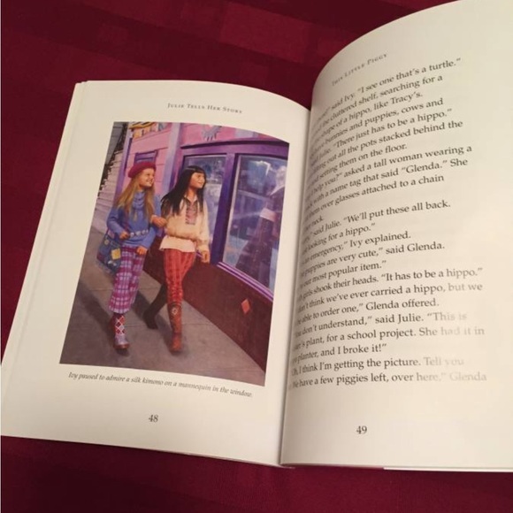 American Girl Paperback Books (Meet Julie/Tells Her Story) - Picture 3 of 11